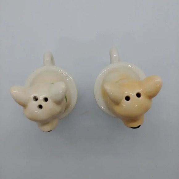 NWT Glazed Ceramic Salt and  Pepper Shakers - Picture 4 of 5